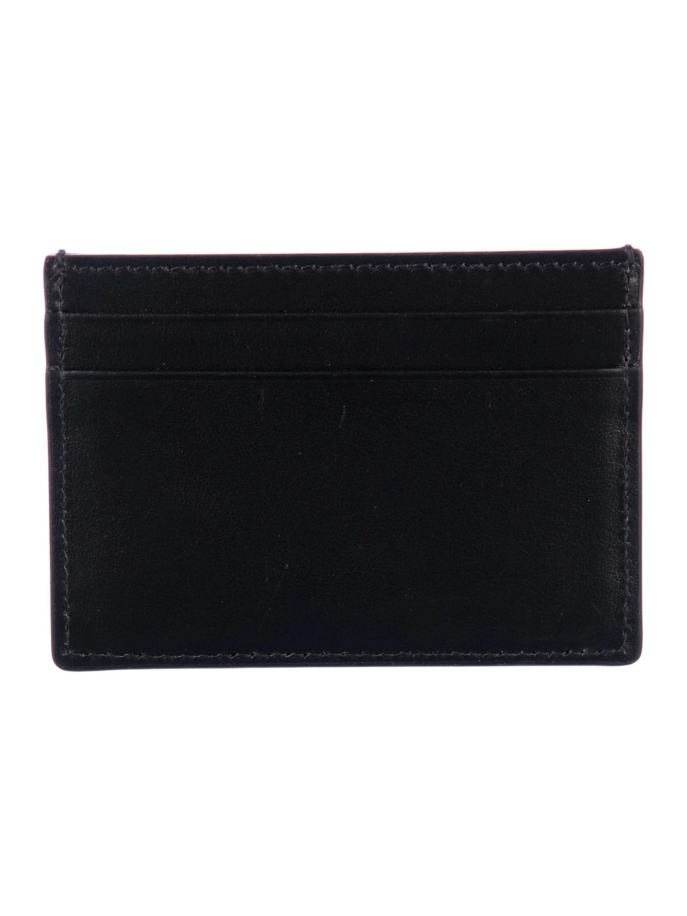 Gucci Vintage Logo Interlocking G Black Leather Card Holder with Dust Bag - Picture 2 of 3